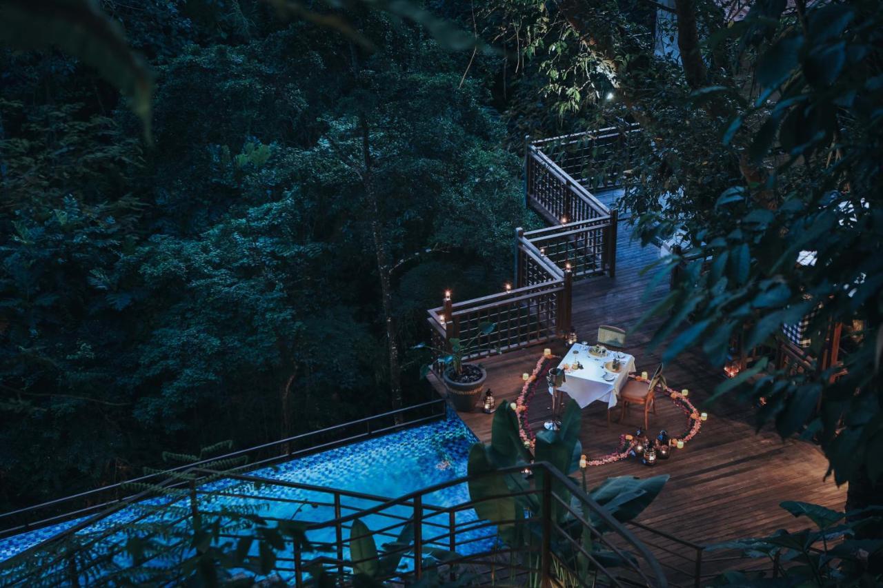 The Sebali Resort Ubud Buitenkant foto The resort's private dining area