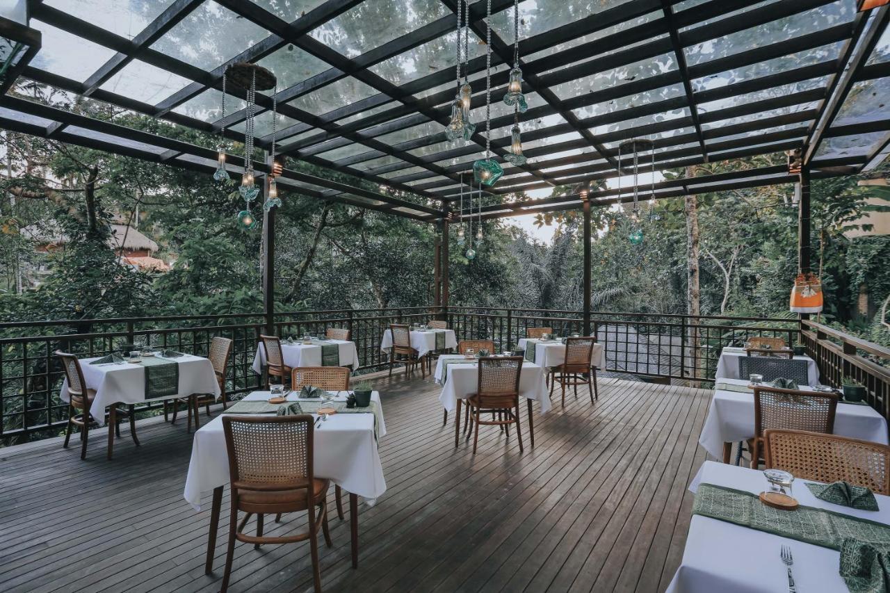 The Sebali Resort Ubud Buitenkant foto The restaurant