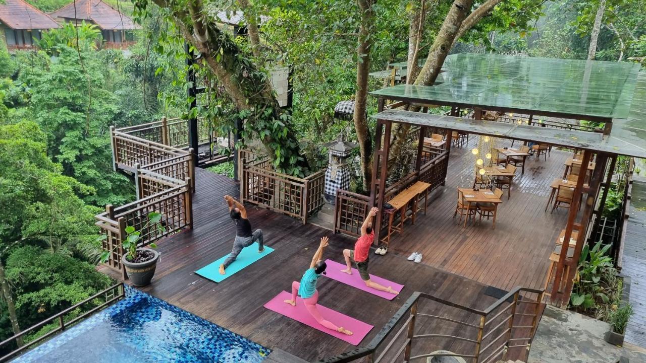 The Sebali Resort Ubud Buitenkant foto The Yoga Deck