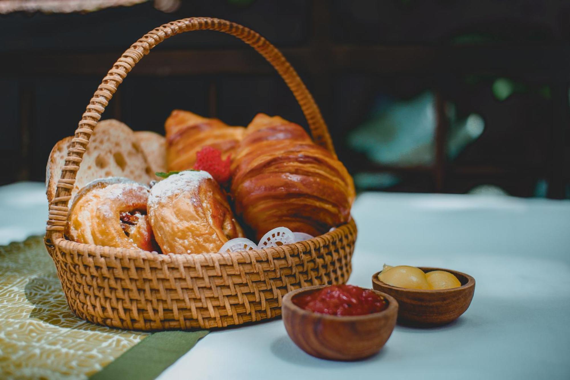 The Sebali Resort Ubud Buitenkant foto A bread basket