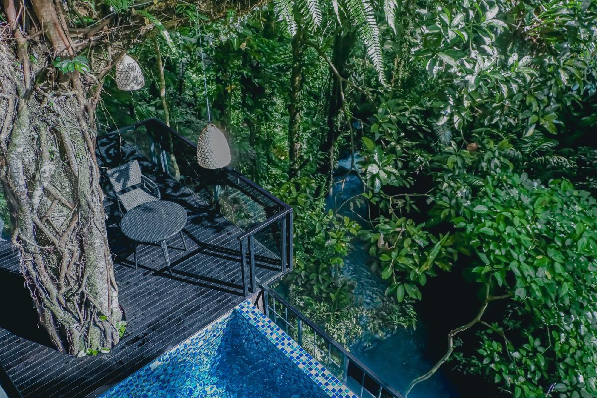The Sebali Resort Ubud Buitenkant foto The interior of the building